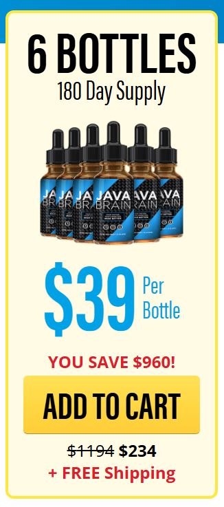 java brain 6bottle price